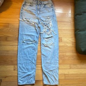 AE destroyed denim jeans